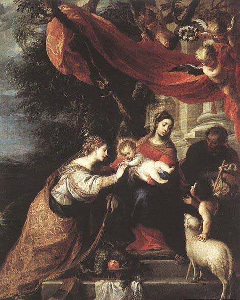 The Mystic Marriage of St Catherine